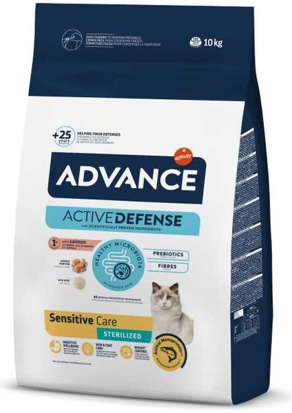 Sensitive Sterilised Somonlu Kısır Kedi 10 kg