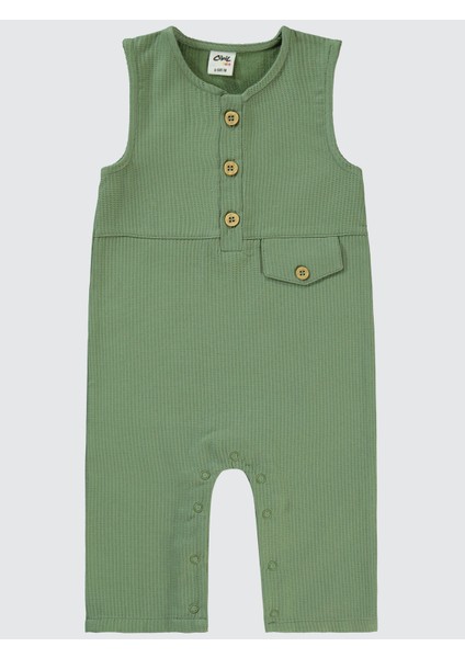 Erkek Bebek Slopet 6-18 Ay Koyu Haki