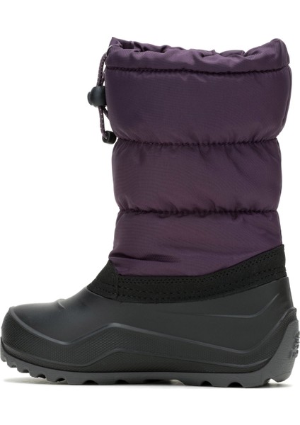Mor - Siyah Kız Çocuk Kar Botu NF4996C-SNOWCOZY