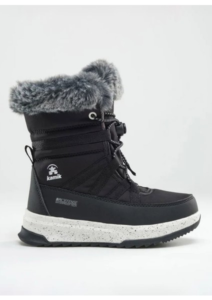 Siyah Erkek Çocuk Kar Botu NF4457-STORMYF