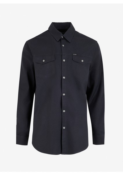 Siyah Erkek Gömlek M4YH09WGBP0JBLK Ls Western Shırt Co
