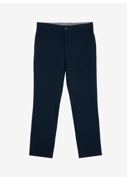 Normal Bel Comfort Fit Lacivert Erkek Pantolon ACE012510182_PANTOLON Yan Cep