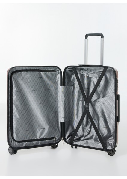 Nasa U.s Pembe Çekçekli Sert Valiz Nasa U.s Sahara Rose Orta indirimleri