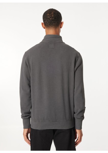 Bisiklet Yaka Siyah Erkek Sweatshırt M2013797AAFB_CLASSIC Vl Graphıc Hal indirimleri