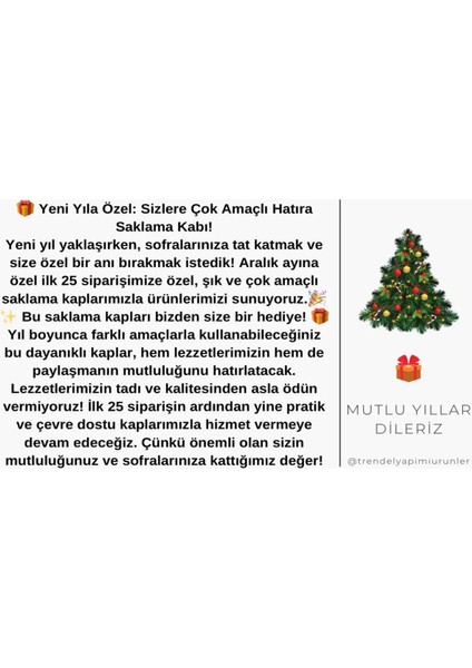 Yılbaşına Özel Hediye Saklama Kaplı Peynirli Maydanozlu Sigara Böreği / Kalem Böreği 500 Gr(24 Adet)