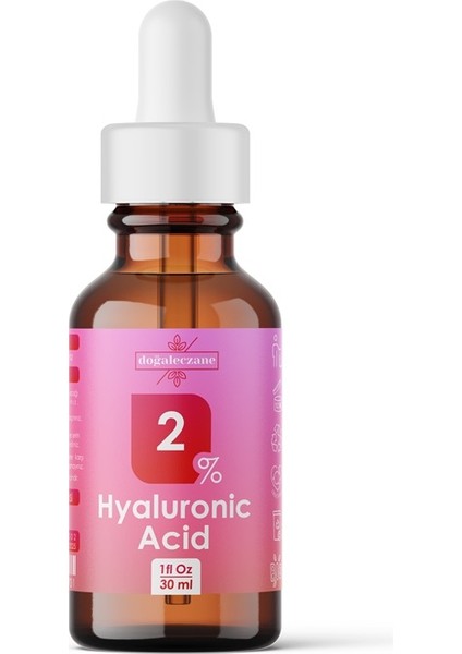 Hyaluronik Asit %2 Serum Dolgunluk Nem Veren Yüz Serumu 90 ml