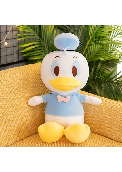 Sevimli Donald Duck Papatya Karikatür Anime Çocuk Yumuşak Ördek 75 cm Peluş Oyuncak (Yurt Dışından)