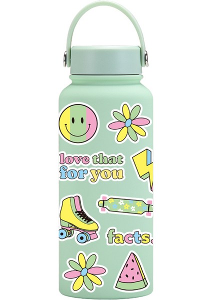 1000ML Büyük Kapasiteli Spor Matara Termos Bardak Y464 (Yurt Dışından)