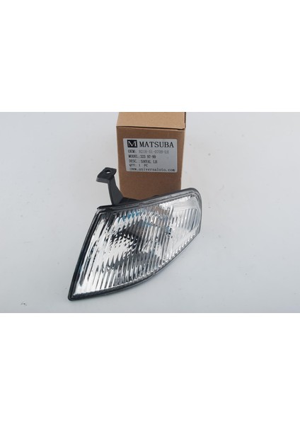 Sol Sinyal Beyaz Mazda 323 Familia 1997-1998 Uyumlu 185494016B modelleri