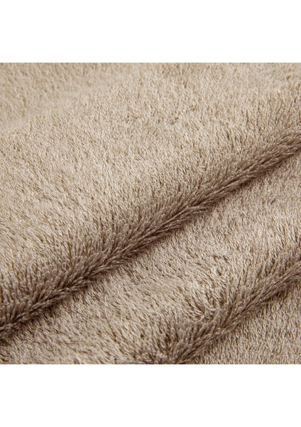 Solid Banyo Havlusu 85 x 150 cm Koyu Bej