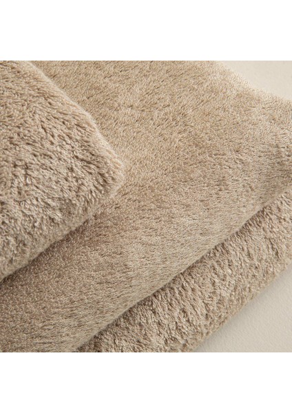Floss Banyo Havlusu 85 x 150 cm Koyu Bej