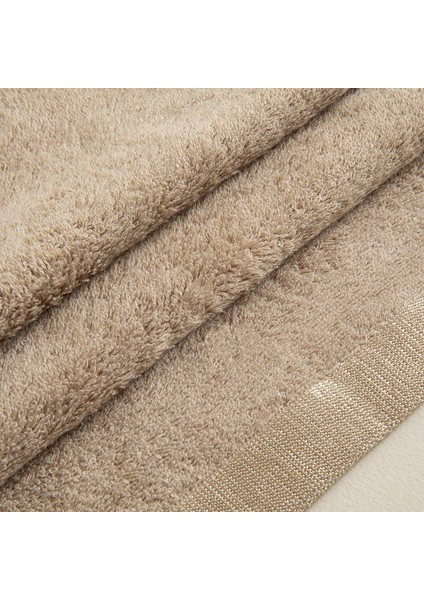 Floss Banyo Havlusu 85 x 150 cm Koyu Bej