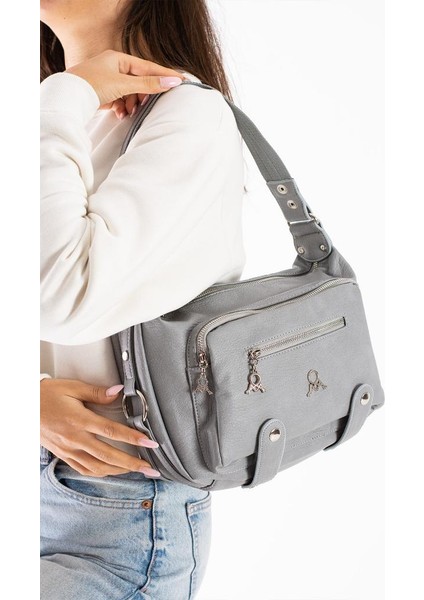 Kadın Postacı Çanta Çapraz Askılı Vegan Deri Omuz Çantası 32*22 cm Suni Deri Mega Bag modelleri