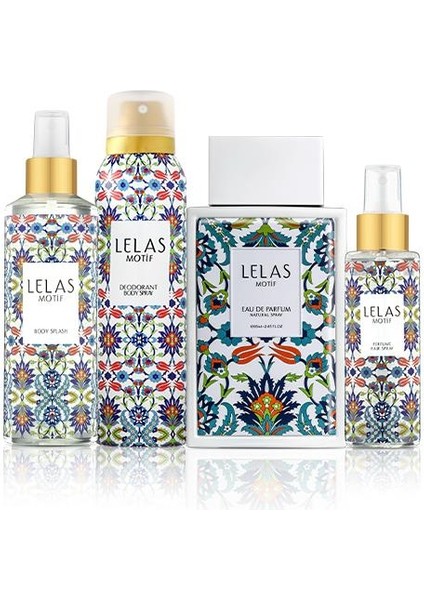 1584 Motif Edp 85 ML 4'lü Unisex Özel Set Parfüm