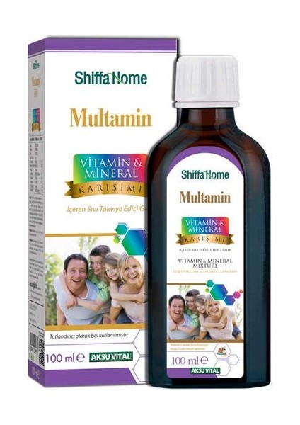 Multamin Şurup Vitamin ve Mineral Karışımı 100 ml
