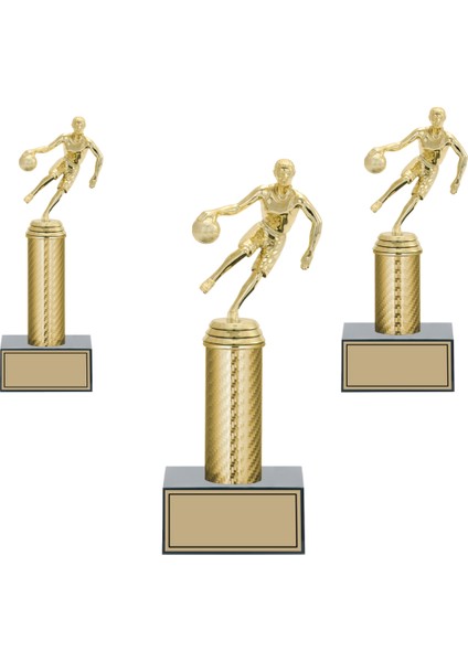 Kişiye Özel Basketbol Kadın Figürlü Kupa Takımı-Ödül Kupası-Turnuva Kupası-Kupa Seti 3'lü Takım