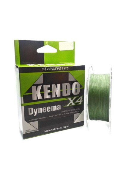 Dyneema 4 Örgü Ip Misina 120 M - Yeşil Kalınlık - 0.08 mm