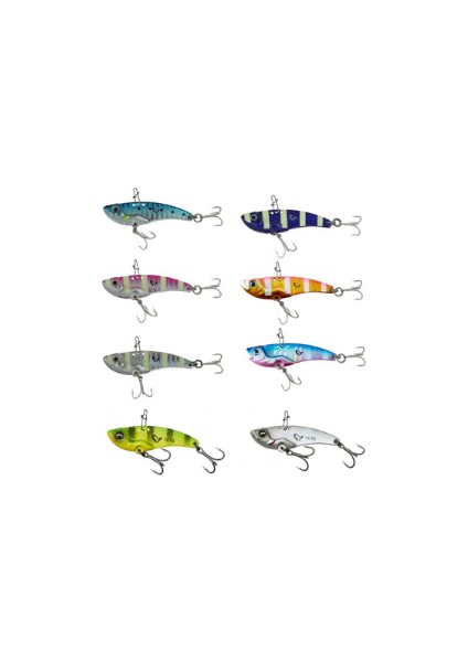 3D Vıb Blade 3.5cm 4gr. Gold Pink Zebra 06-Gold Pink Zebra