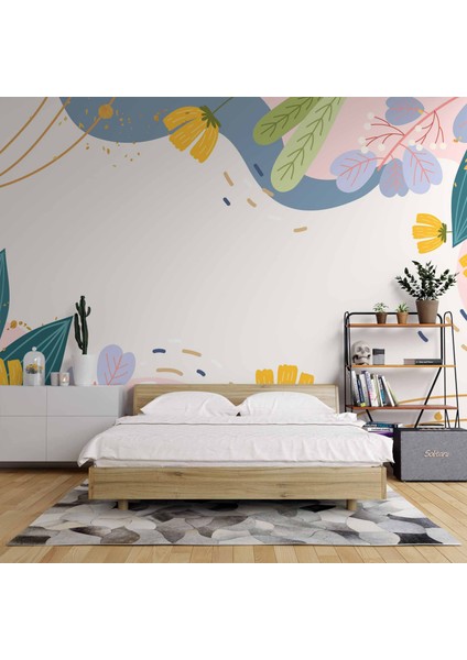 Renkli Yapay Çiçek Desenli fiyatları