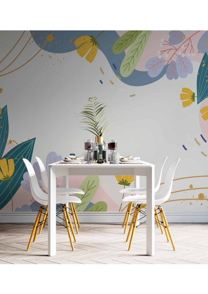 Renkli Yapay Çiçek Desenli indirimleri