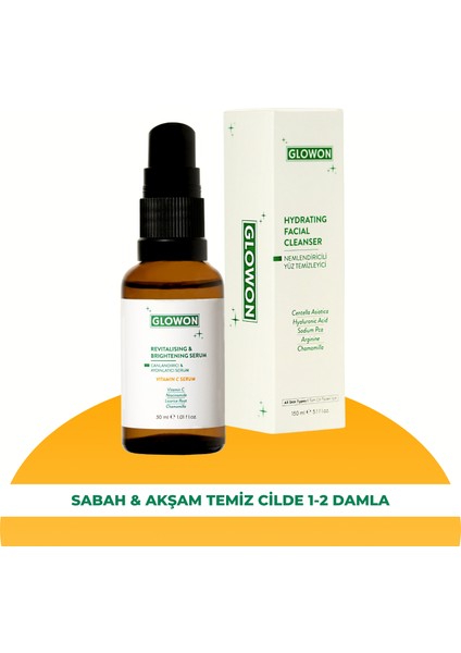 CANLANDIRICI VE AYDINLATICI SERUM - VİTAMİN C SERUM 30 ML