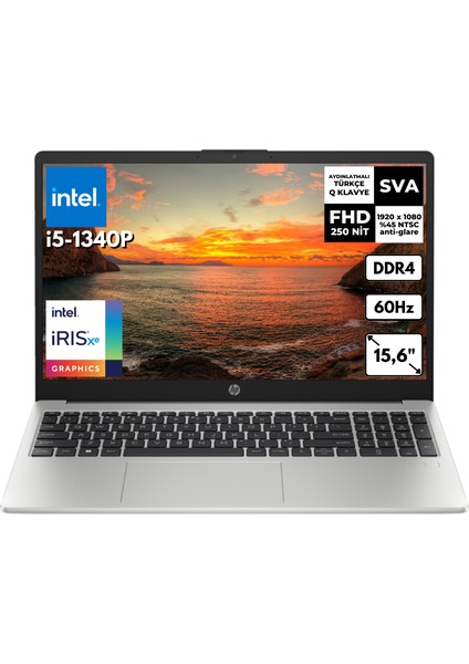 250 G10 I5-1340P 24 GB 512 GB SSD 15.6" Fhd Freedos Notebook 8A540EA BT10