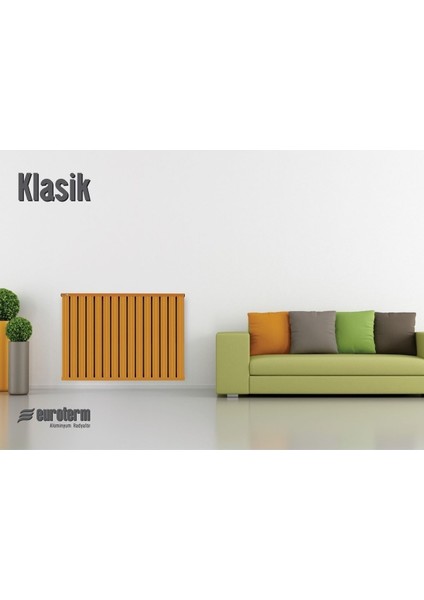 Alüminyum Panel Radyatör Klasik 900X9 Dilim Ral 9010 Radyatör