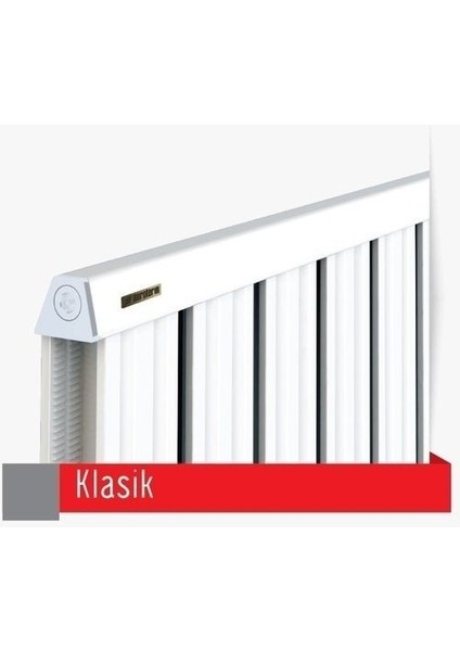 Alüminyum Panel Radyatör Klasik 900X9 Dilim Ral 9010 Radyatör