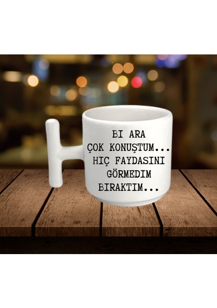 Seramik Bardak T Sap Bıraktım