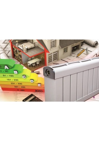 Alüminyum Panel Radyatör Çiğdem 600 x 10 Ral 9001 Krem
