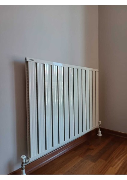 Alüminyum Panel Radyatör Klasik 525X13 Ral 9010 Kırık Beyaz