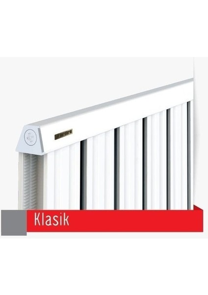 Alüminyum Panel Radyatör Klasik 600 x 1600 Ral 9010 Radyatör