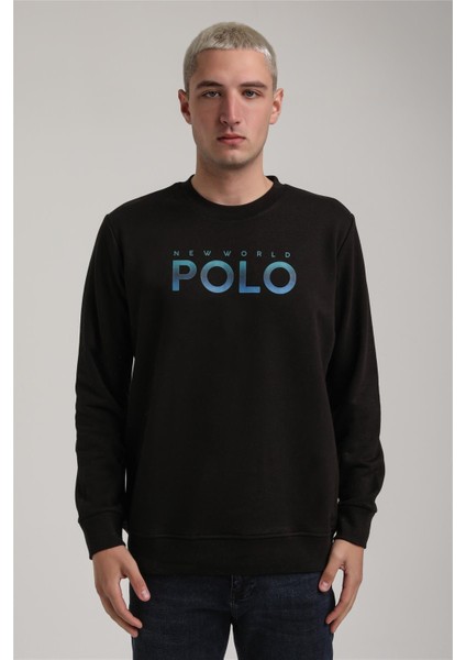 Bisiklet Yaka Lacivert Slim Fit Sweatshirt 24FWM60186 fiyatları