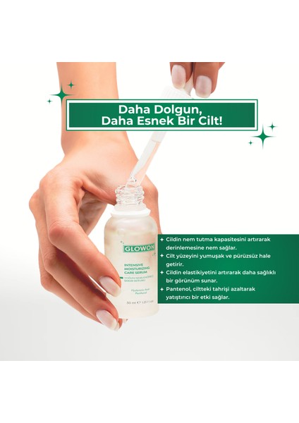 YOĞUN NEMLENDİRİCİ BAKIM SERUMU 30 ML