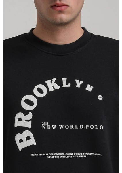 Bisiklet Yaka Bordo Slim Fit Sweatshirt 24FWM60172 fırsatları