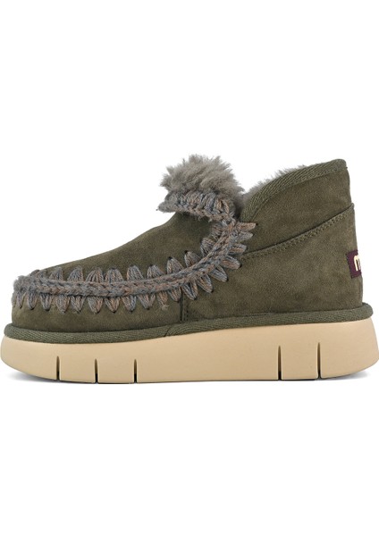 Kadın Sneaker ( Günlük) MU.FW531009A Bkol Mou Eskimo Bounce Sneaker Black Olive indirimleri