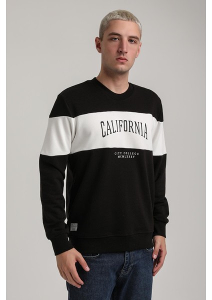 Bisiklet Yaka Ekru Slim Fit Sweatshirt 24FWM60203 fırsatları