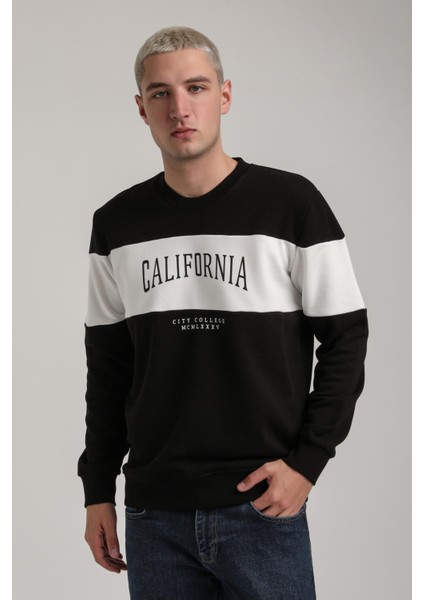 Bisiklet Yaka Ekru Slim Fit Sweatshirt 24FWM60203 indirimleri