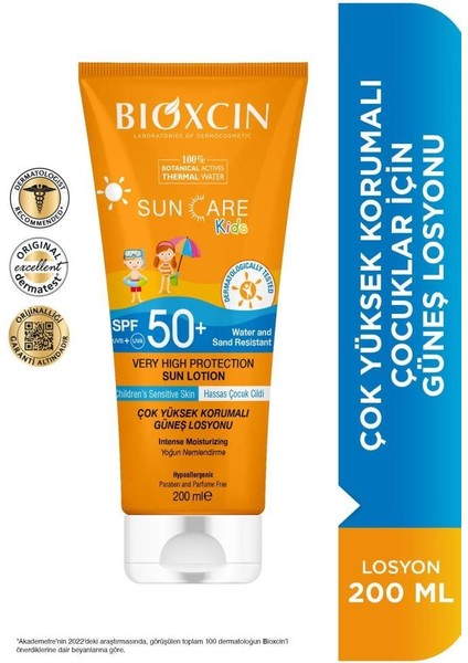 Sun Care Kids Spf 50 Çok Yüksek Korumalı Çocuk Güneş Losyonu 200 Ml