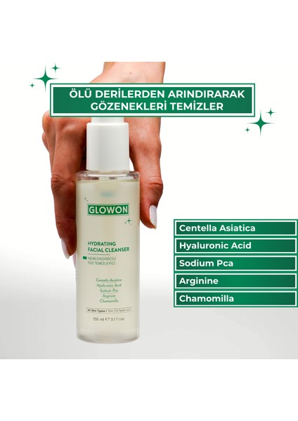 HYDRATING FACIAL CLEANSER – MAKYAJ TEMİZLEME JELİ 150 ML