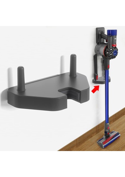 Dyson V10 V8 V7 V6 ve Diğer Markalar Elektrikli Süpürge Için Vakum Duvar Montaj Braketi Evrensel Vakum Standı Tutucu (Yurt Dışından)