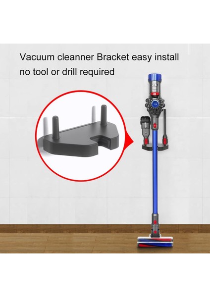 Dyson V10 V8 V7 V6 ve Diğer Markalar Elektrikli Süpürge Için Vakum Duvar Montaj Braketi Evrensel Vakum Standı Tutucu (Yurt Dışından)