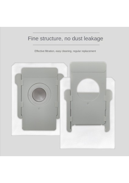 4 Adet Elektrikli Süpürge Toz Torbası Değiştirme Irobot Roomba S9 I7 I7 + E5 E6 Robotik Toz Toplayıcı Yedek Parça (Yurt Dışından)