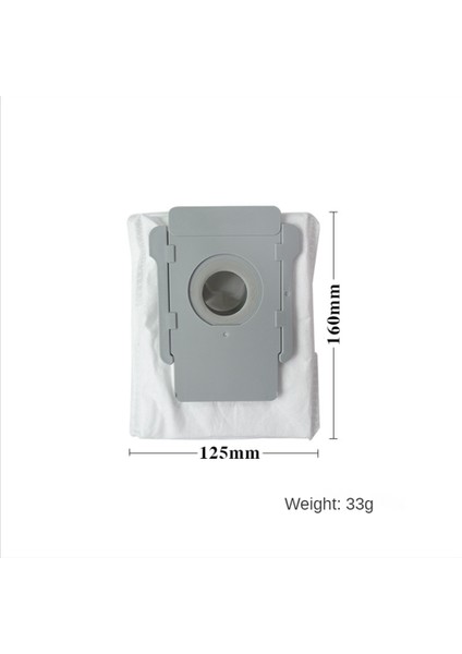 4 Adet Elektrikli Süpürge Toz Torbası Değiştirme Irobot Roomba S9 I7 I7 + E5 E6 Robotik Toz Toplayıcı Yedek Parça (Yurt Dışından)