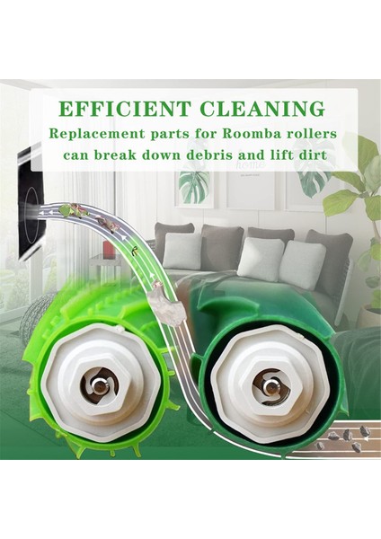 Ana Yan Fırça Hepa Filtre Toz Torbası Irobot Roomba I3 I4 I6 I7 I8 J7 E5 E6 E7 Robotlu Süpürge Parçaları Değiştirin (Yurt Dışından)