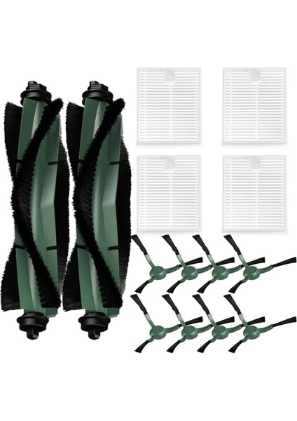 Irobot Roomba Essential Serisi Q0120 Y0140 Y0110 Q011 Robot Süpürge Fırça Filtreleri Için Aksesuar Seti (Yurt Dışından)