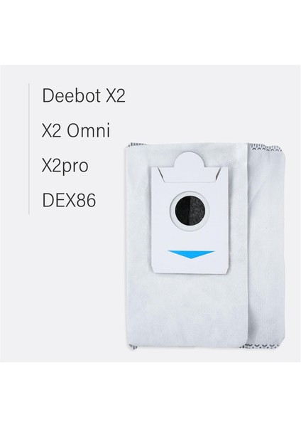 Ecovacs Deebot X2, X2 Omni, X2PRO, DEX86 Elektrikli Süpürge, Toz Torbası, Paspas Pedleri, Fırçalar, Filtre Için Uygun Yedek Parçalar (Yurt Dışından)
