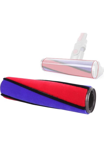 Yumuşak Rulo Fırça Çubuğu Için Yedek Dyson V6 V7 V8 V10 V11 Elektrikli Süpürge Kafası Vakum Kafası Brushbar A (Yurt Dışından)