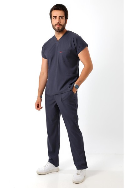 Bflex Unisex Likralı Yarasa Kol Tek Üst - 6417 Füme