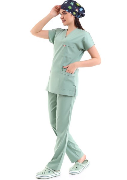 Bflex Unisex Likralı Yarasa Kol Takım - 6428 Çağla Yeşili fırsatları